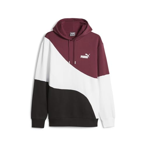 Puma Unisex Power Cat Hoodie FL Sweatshirt, Dunkler Jasper, M Puma Unisex Power Cat Hoodie FL Sweatshirt, Dunkler Jasper, M von Puma