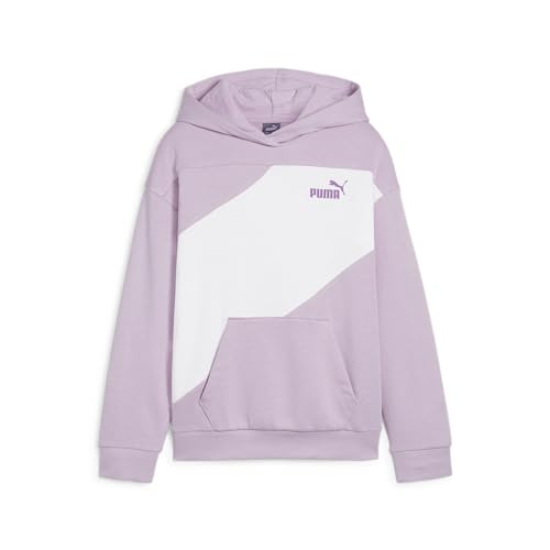 PUMA Unisex Power Colorblock Hoodie Tr G Schweiß, Grape Mist, 152 von PUMA