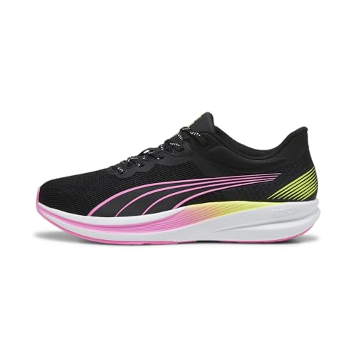 Puma Unisex Adults Redeem Profoam Road Running Shoes, Puma Black-Puma White-Poison Pink, 36 EU von PUMA