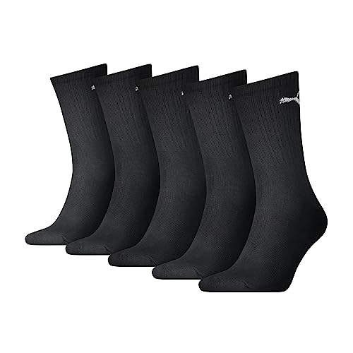 PUMA Unisex Puma 7312 Unisex Sport (5 Pack) Socks, Schwarz, 39-42 EU von PUMA