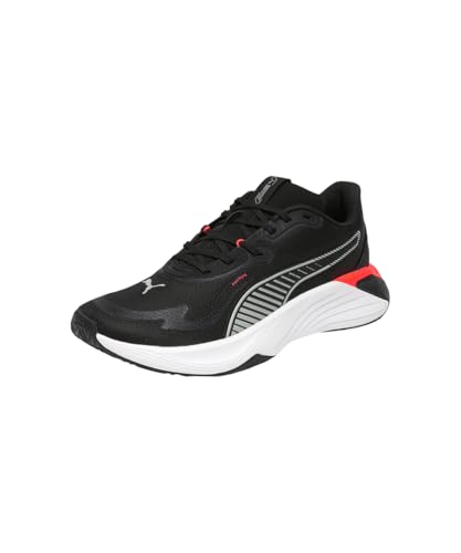 PUMA Erwachsene PWR Hybrid Trainingsschuhe 48, Black White Glowing Red Gray Echo PUMA Erwachsene PWR Hybrid Trainingsschuhe 48, Black White Glowing Red Gray Echo von PUMA