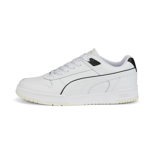 PUMA Unisex Rbd Game Low Turnschuhe, Puma White Puma Black Puma Team Gold, 37.5 EU von PUMA