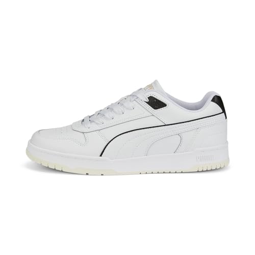 PUMA Unisex Rbd Game Low Sneaker, White Black Team Gold, 39 EU von PUMA