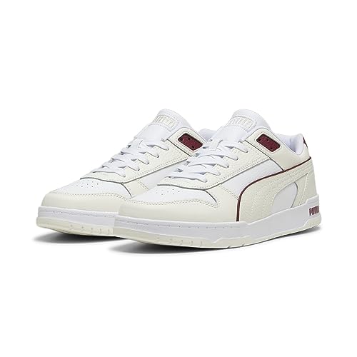 PUMA Unisex Rbd Game Low Turnschuhe, Warm White Puma White Team Regal Red Puma Gold, 40.5 EU von PUMA