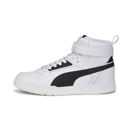 PUMA Unisex RBD Game Sneaker, White Black Team Gold, 40.5 EU von PUMA