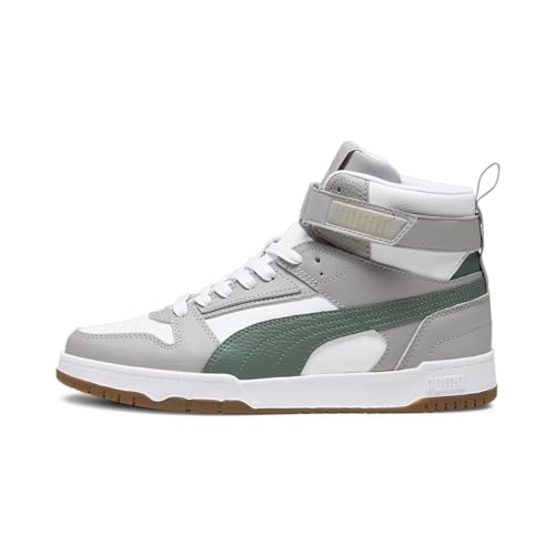 PUMA Unisex Rbd Spiel Sneaker, White Eucalyptus Concrete Grey Gold, 38.5 EU von PUMA