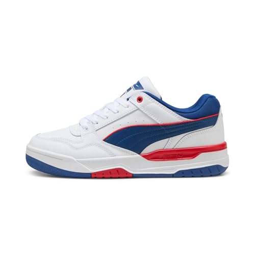 PUMA Unisex Rebound Retro Sneaker, for All TIME RED-Clyde ROYAL White, 42.5 EU von PUMA