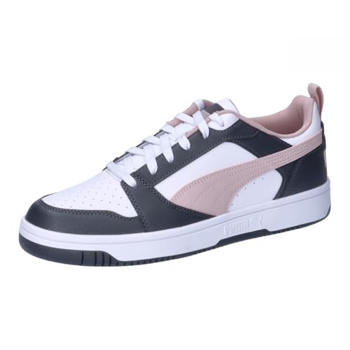 PUMA Unisex Rebound V6 Low Sneaker, Strong Gray-Mauve Mist White, 39 EU von PUMA