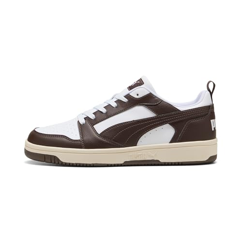 PUMA Rebound V6 Low Unisex Sneaker, Puma White Chocolate Alpine Snow, 44.5 EU PUMA Rebound V6 Low Unisex Sneaker, Puma White Chocolate Alpine Snow, 44.5 EU von PUMA