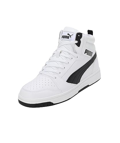 PUMA Unisex Rebound V6 Turnschuhe, Puma White Puma Black, 47 EU von PUMA