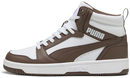 PUMA Unisex Rebound V6 Sneaker, Puma Weiße Flache Bronze, 36 EU von PUMA