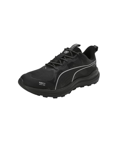 PUMA Reflect LITE Trail PTX Road Running Shoe, Black Silver-COOL Dark Gray, 37 EU von PUMA