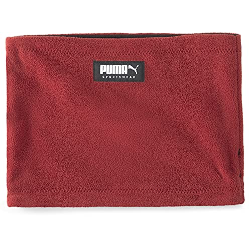 PUMA Unisex Reversible Fleece Ne Schal, Rot (Intense Red Red), Einheitsgröße von PUMA