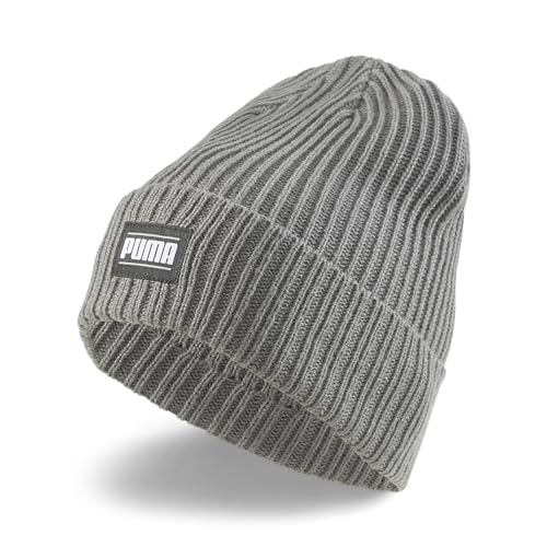 PUMA Unisex Ribbed Classic Cuff Beanie, Perle (Smoked Pearl), Einheitsgröße von PUMA