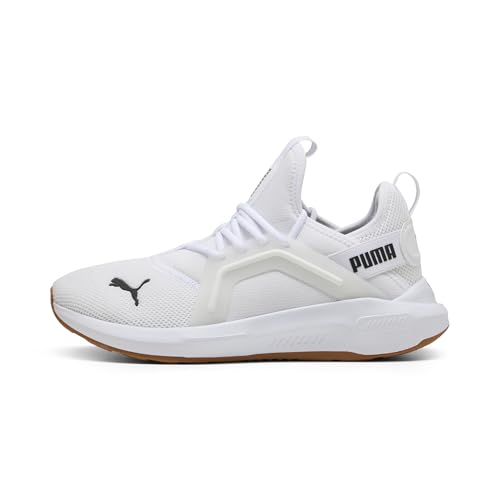 PUMA Unisex SOFTRIDE ENZO 5 Straßen-Laufschuh, White Black, 48 EU von PUMA