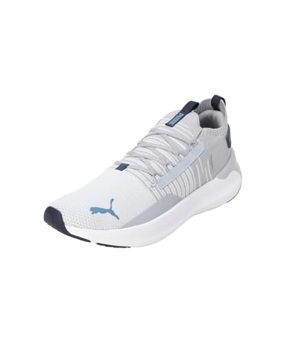 PUMA Unisex Softride Symmetry Fuzion Road Running Shoe, Gray Fog-Silver Mist-Blue Horizon, 37.5 EU PUMA Unisex Softride Symmetry Fuzion Road Running Shoe, Gray Fog-Silver Mist-Blue Horizon, 37.5 EU von PUMA