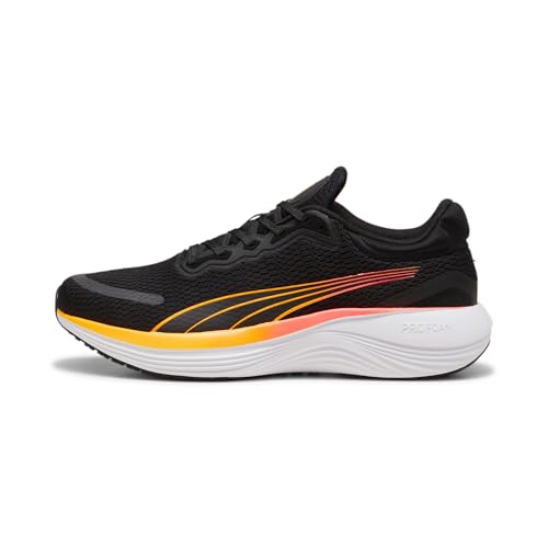 PUMA Unisex Scend Pro Road Running Shoe, Black-Sun Stream, 47 EU PUMA Unisex Scend Pro Road Running Shoe, Black-Sun Stream, 47 EU von PUMA