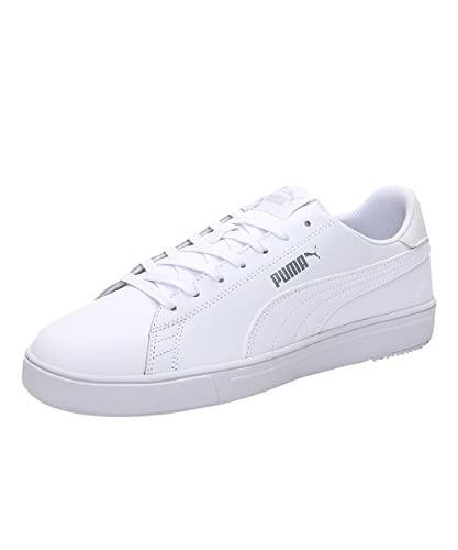 PUMA Unisex Serve Pro Lite Sneaker, White White Silver-Gray Violet, 40 EU von PUMA