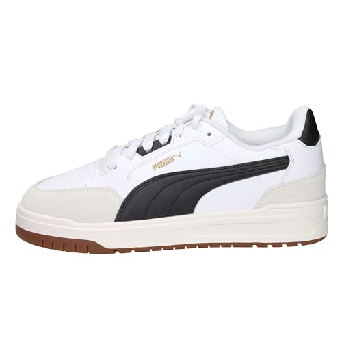 PUMA Unisex Shuffle Downtown Og Sneaker, Weiß, Schwarz, Dampfgrau, 43 EU von PUMA