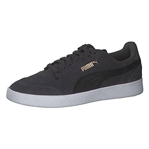 PUMA Unisex Shuffle SD Sneaker, Dark Shadow Black Team Gold, 37.5 EU von PUMA