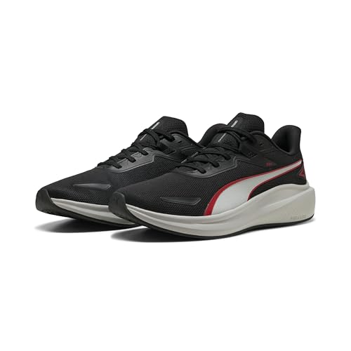 PUMA Unisex Skyrocket LITE Straßen-Laufschuh, Black-for All TIME RED-COOL Light Gray, 38.5 EU von PUMA