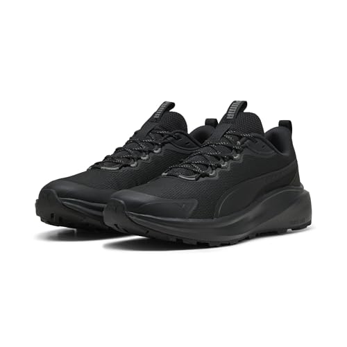 PUMA Skyrocket LITE Trail, Unisex Straßen-Laufschuh, PUMA Black-COOL Dark Gray, von PUMA