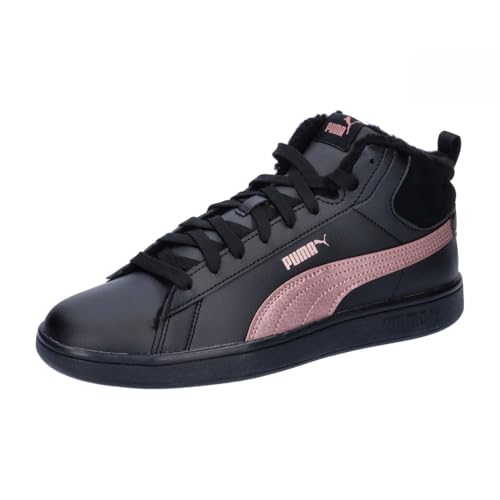 PUMA Unisex Smash 3.0 Mid Wtr Turnschuhe, Black Rose Gold Metallic, 44.5 EU von PUMA