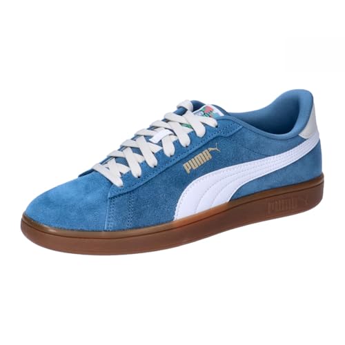 PUMA Unisex Smash 3.0 Year of Sports Sneaker, Blue Horizon White-Gum, 42 EU von PUMA