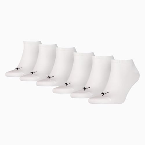 PUMA Unisex Sneaker Socken knöchelhoch für Damen Herren 6er Pack, Farbe:White, Socken & Strümpfe:39-42 PUMA Unisex Sneaker Socken knöchelhoch für Damen Herren 6er Pack, Farbe:White, Socken & Strümpfe:39-42 von PUMA