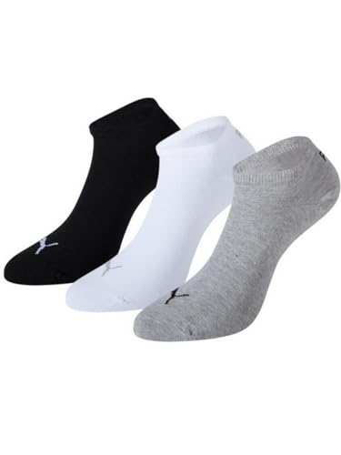 PUMA Unisex Sneakers Socken Sportsocken 12er Pack Grey/White/Black 882-43/46 von PUMA