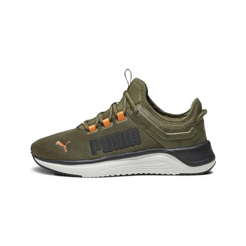 PUMA Unisex Softride Astro Slip Hyperwave Straßen-Laufschuh, Olive Drab Black Neon Sun Feather Gray, 44 EU von PUMA