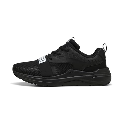 PUMA Uni Softride Wired 2 Sneaker, Puma Schwarz Puma Weiß, 42 EU von PUMA