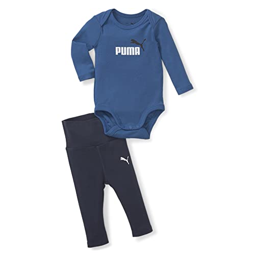 PUMA Unisex Suits Minicats Neugeborenen-Set Baby 62 Lake Blue Black von PUMA