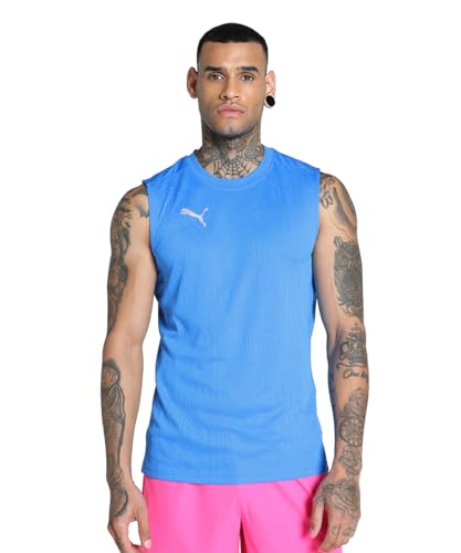 PUMA Unisex Teamfinale Training Jersey Sl T-Shirt, Ignite Blue Silver, S von PUMA