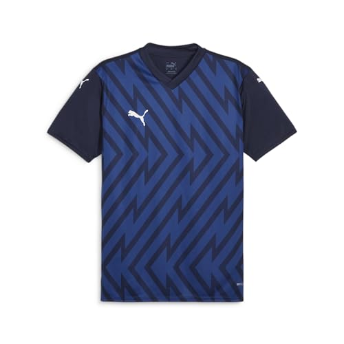 PUMA Unisex Teamglory Trikot Fußballtrikot, Navy White, 3XL von PUMA