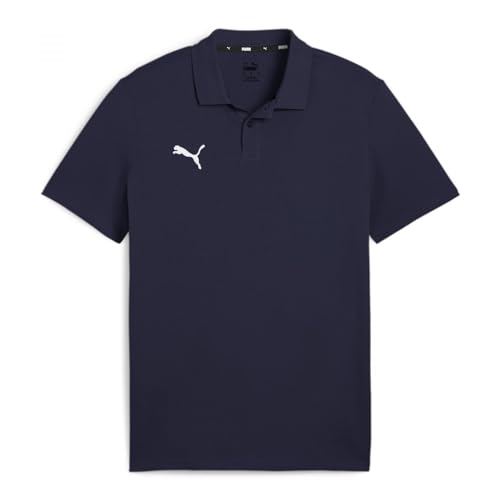 PUMA Unisex Teamgoal Casuals Polo, Navy White, L von PUMA