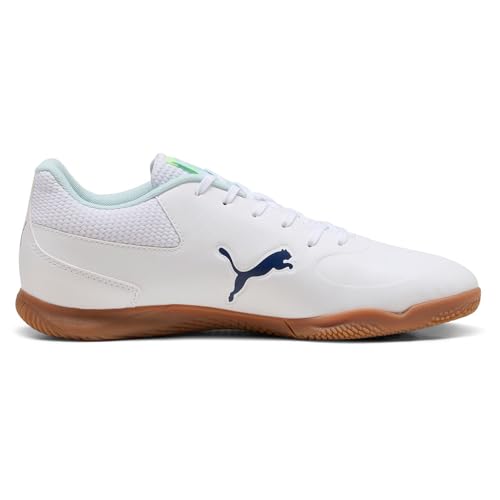 PUMA Truco Iii Fußballschuh für Damen und Herren, Puma White Aqua Fizzy Light, 39 EU von PUMA
