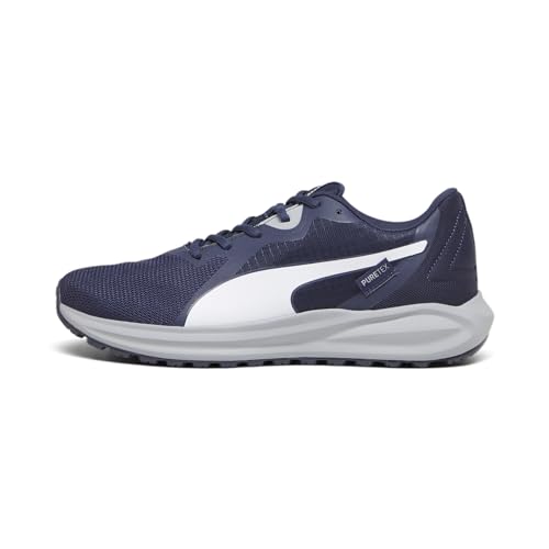 PUMA Unisex Twitch Runner PTX Straßen-Laufschuh, Navy Cool Mid Grey, 39 EU von PUMA