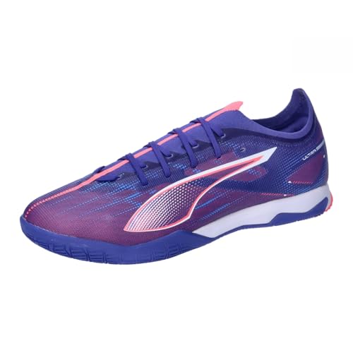 PUMA Unisex Ultra 5 Match IT Soccer Shoe, Lapis Lazuli White-Sunset Glow, 36 EU von PUMA