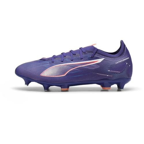 PUMA Unisex Ultra 5 Match MxSG Soccer Shoe, Lapis Lazuli White-Sunset Glow, 46.5 EU PUMA Unisex Ultra 5 Match MxSG Soccer Shoe, Lapis Lazuli White-Sunset Glow, 46.5 EU von PUMA