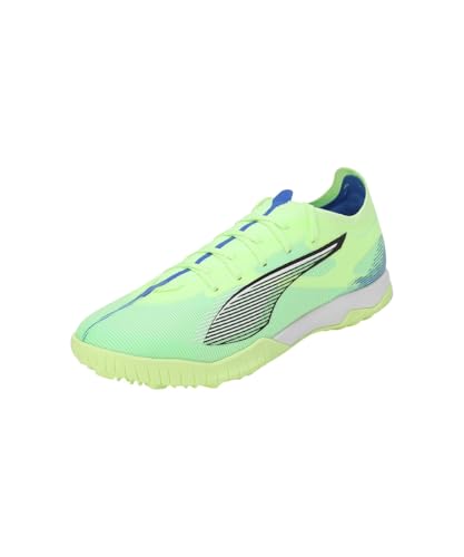 PUMA Unisex Ultra 5 Match TT Soccer Shoe, Fizzy Apple White-Bluemazing, 41 EU von PUMA