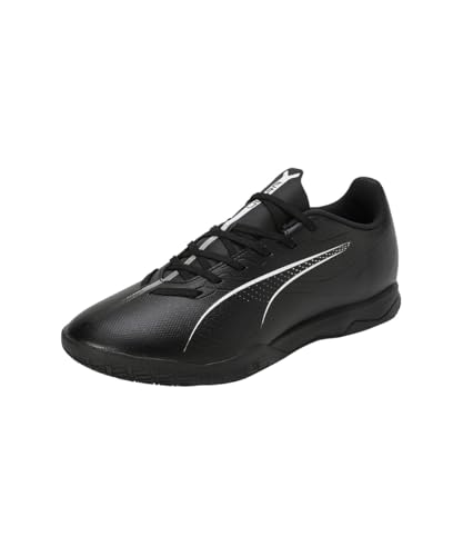 PUMA Unisex Ultra 5 Play IT Soccer Shoe, Black White, 46 EU PUMA Unisex Ultra 5 Play IT Soccer Shoe, Black White, 46 EU von PUMA