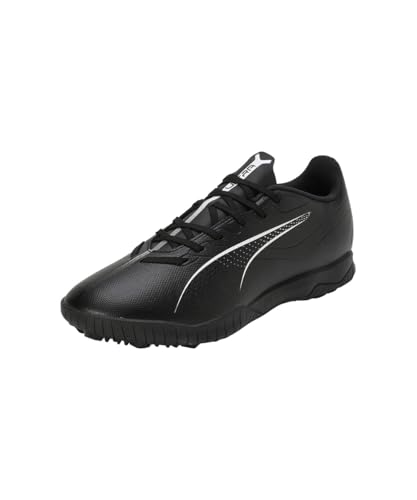 PUMA Unisex Adults Ultra 5 Play TT Soccer Shoe, PUMA Black-PUMA White, 41 EU von PUMA