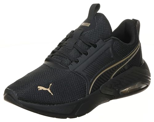 PUMA Unisex X-Cell NOVA FS Straßen-Laufschuh, Black-Gold, 39 EU von PUMA