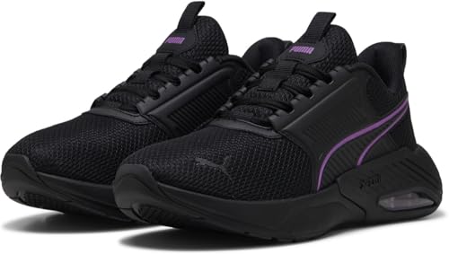 PUMA Unisex X-Cell NOVA FS Straßen-Laufschuh, Black-Pure Magenta, 43 EU von PUMA