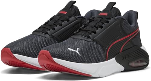 PUMA Unisex X-Cell NOVA FS Straßen-Laufschuh, Black-for All TIME RED, 37.5 EU von PUMA