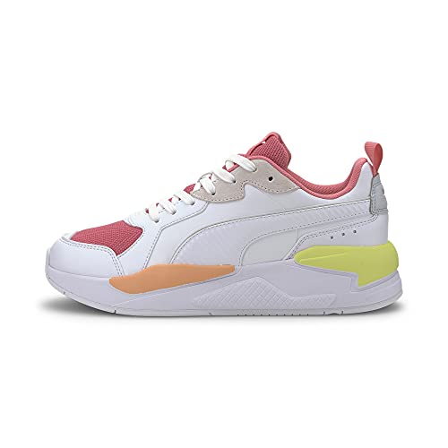 PUMA Unisex X-ray Game Sneaker, Weiß White Bubblegum Plein Air Cantaloupe Sunny Lime von PUMA