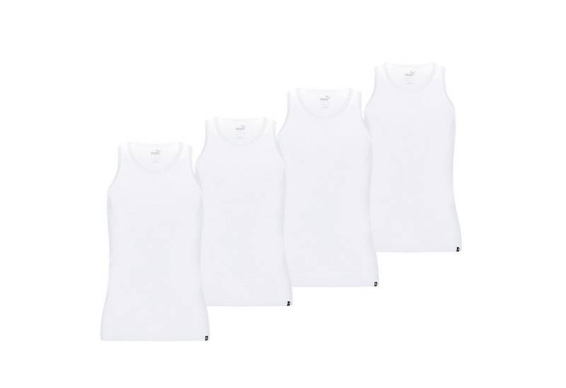 PUMA Unterhemd Herren Unterhemd 4er Pack Baumwolle (Packung, 4er Pack) von PUMA