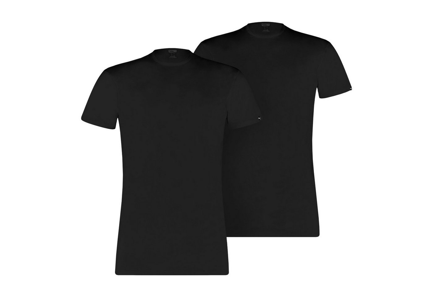 PUMA Unterziehshirt Basic Crew-Neck T-Shirt (2-St., 2er Pack) mit Rundhalsausschnitt von PUMA