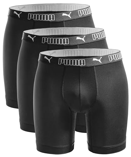 PUMA Unterziehshorts - Long Boxer - 3er Pack - Gr. XL von PUMA
